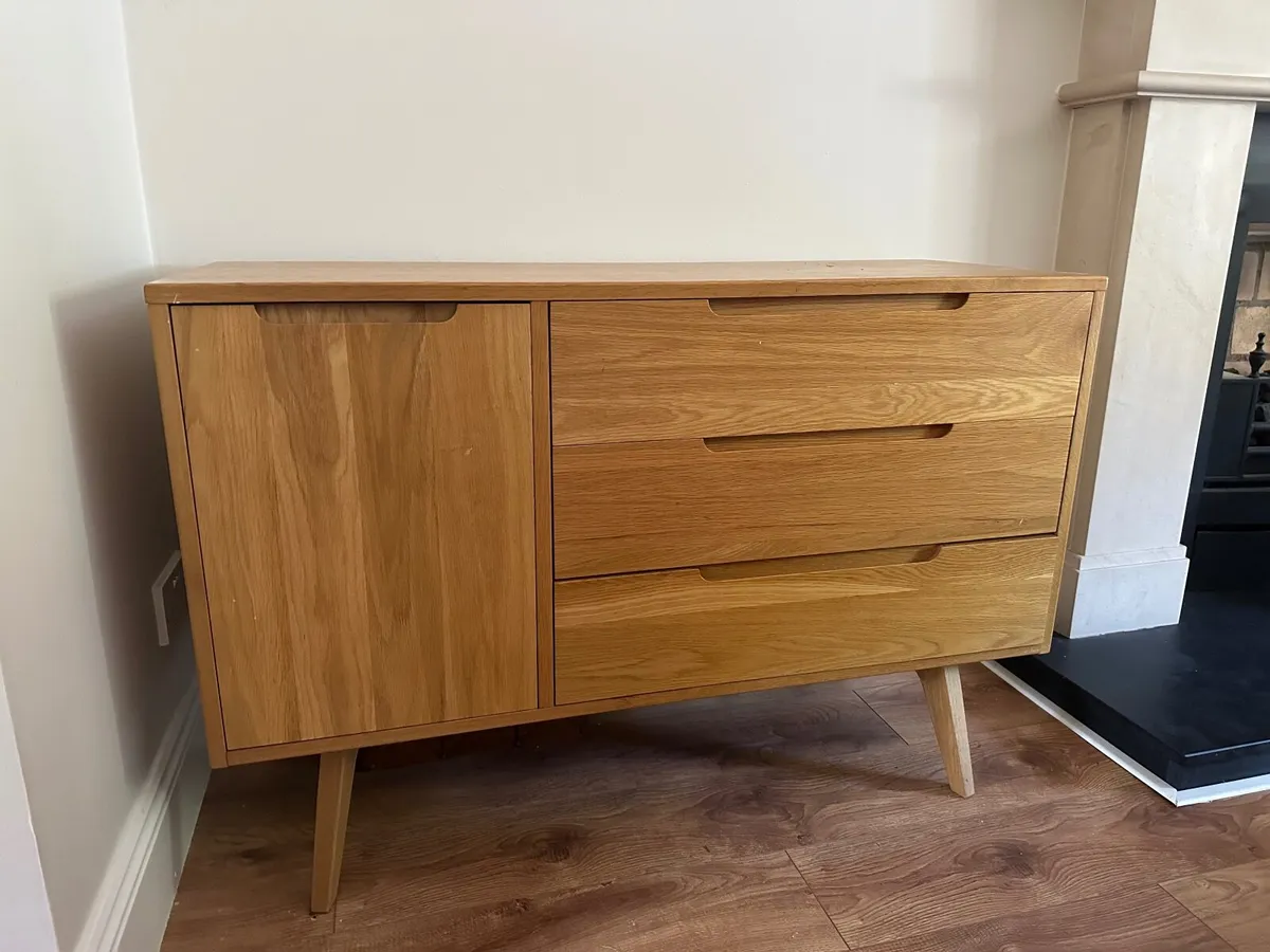 Oak Mid Cebtury style Sideboard - Image 1