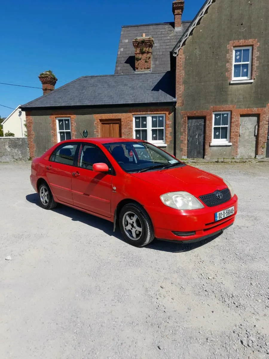 * 02 Toyota Corolla 1.4vvti * Nct'd & Taxed - Image 2