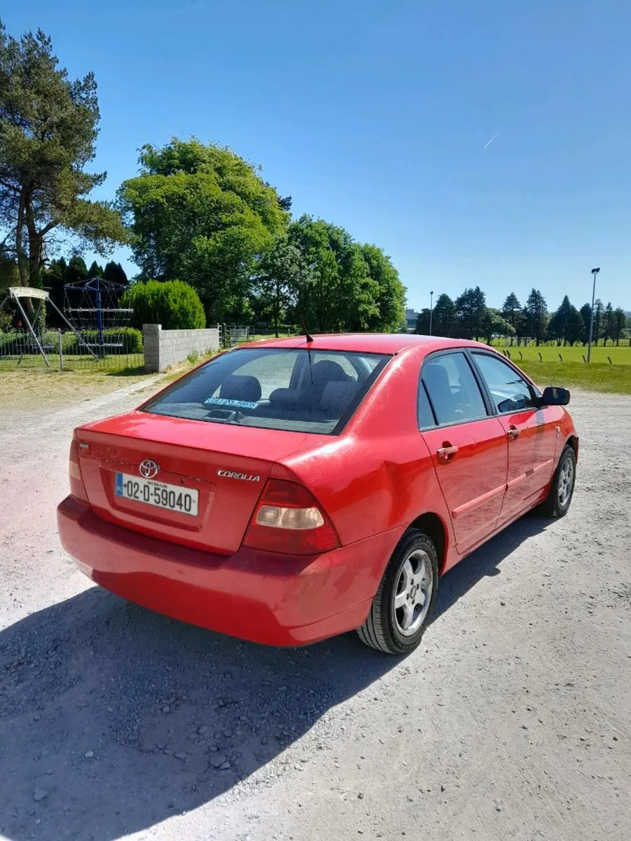 * 02 Toyota Corolla 1.4vvti * Nct'd & Taxed - Image 3