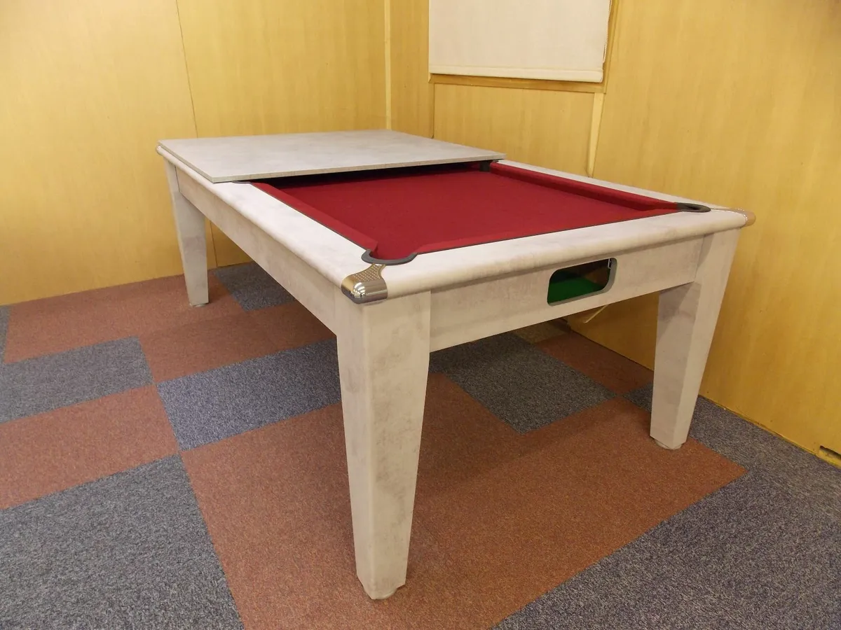 new 7x4 slate bed pool dinning table - Image 1