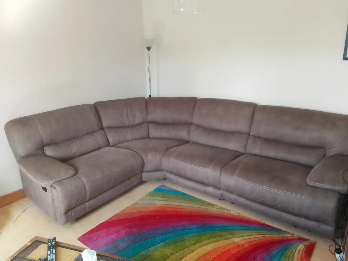 Reclining Corner Sofa - Image 1