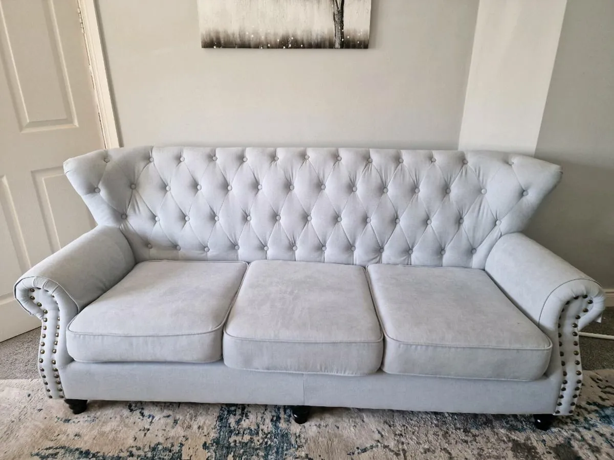 3,2,1, sofas duck egg - Image 1