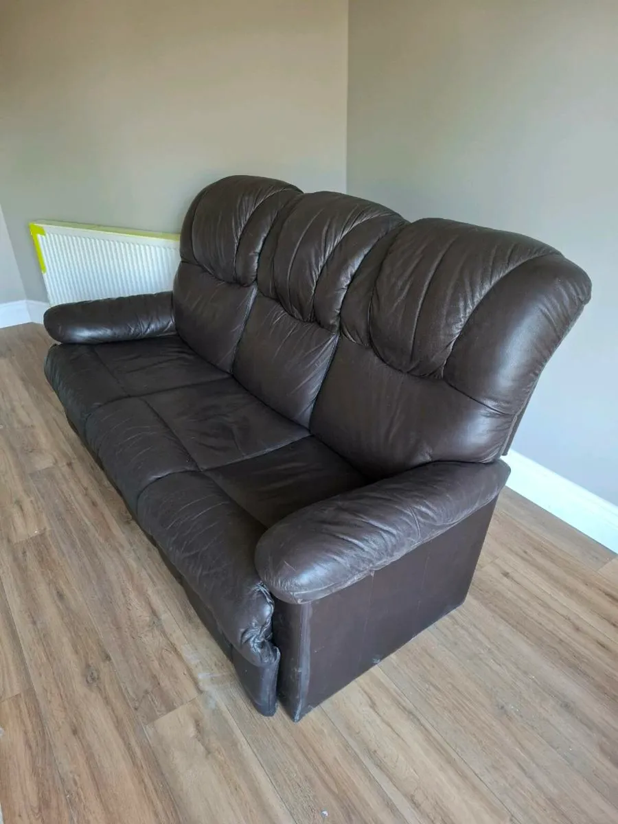 Leather sofa - Image 2