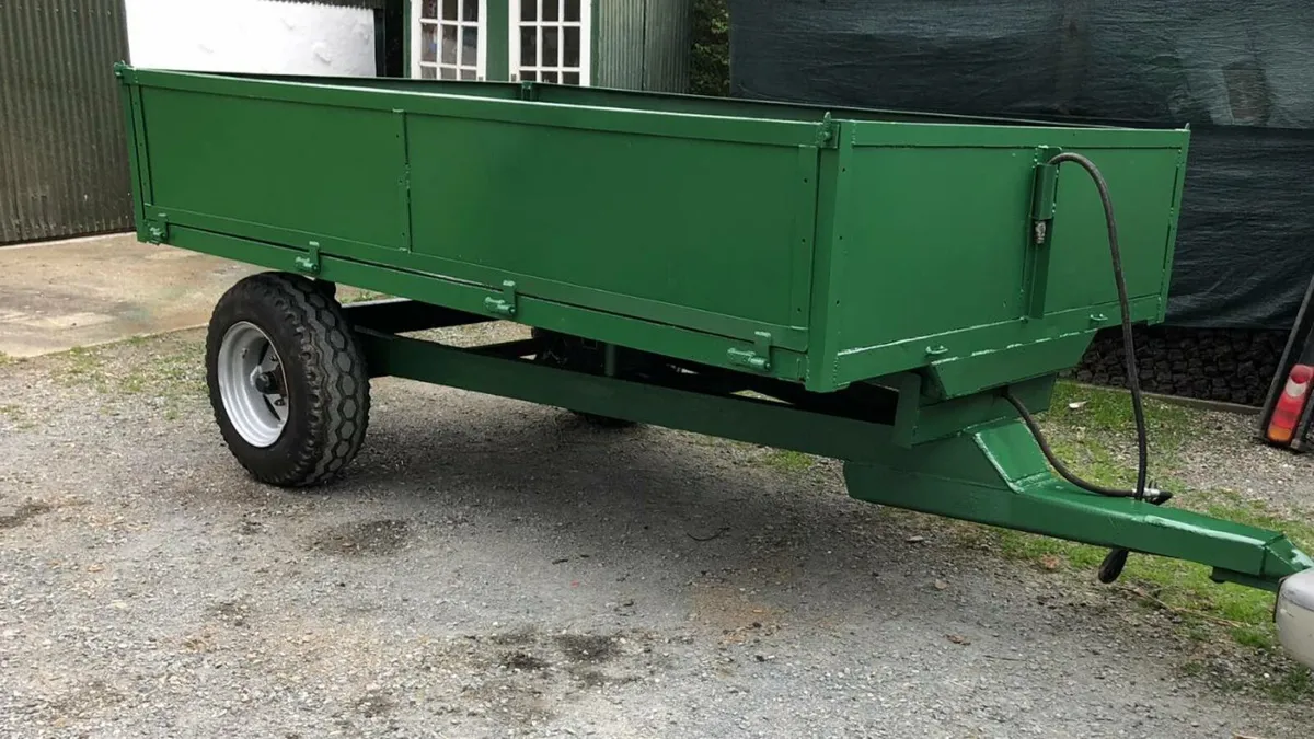 10 x 6 tractor tipping trailer fully steel - Image 3