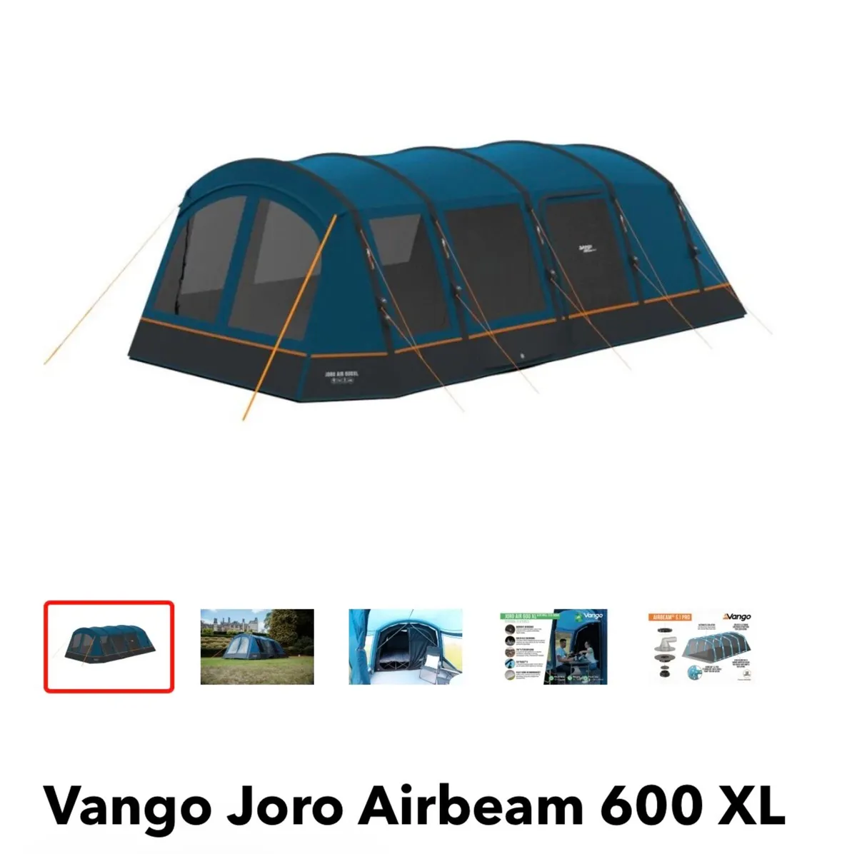 Vango Joro Air 600XL incl. Awning and Groundsheet - Image 3