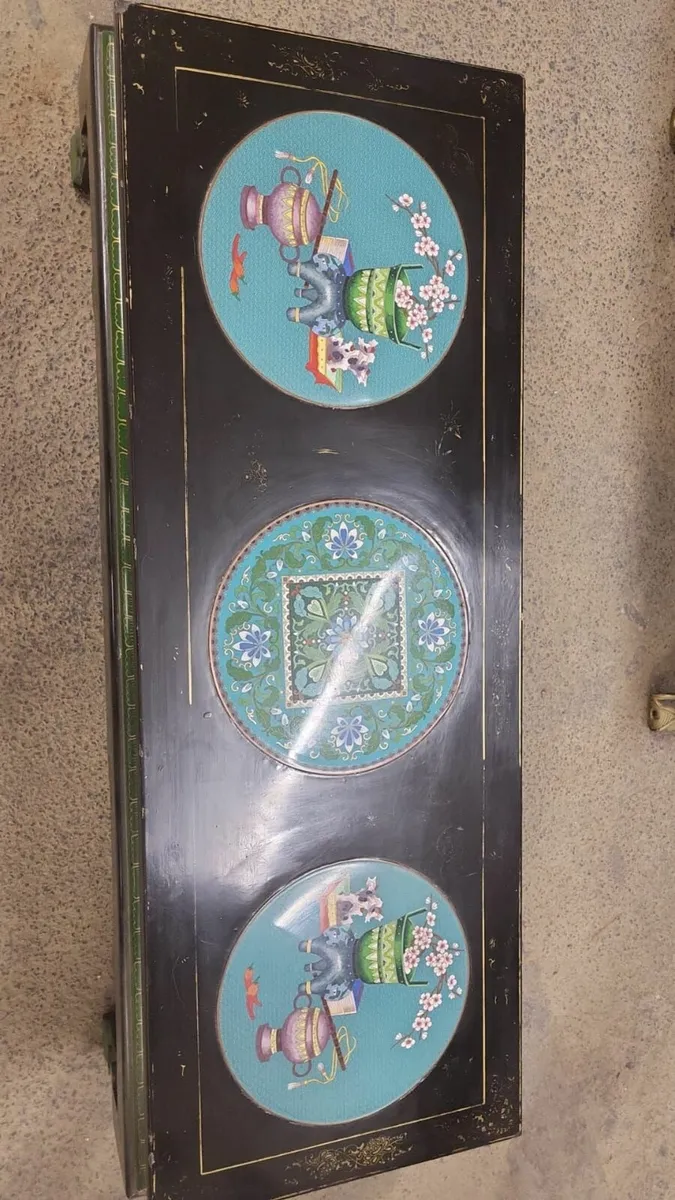 Large vintage chinoiserie coffe table - Image 2