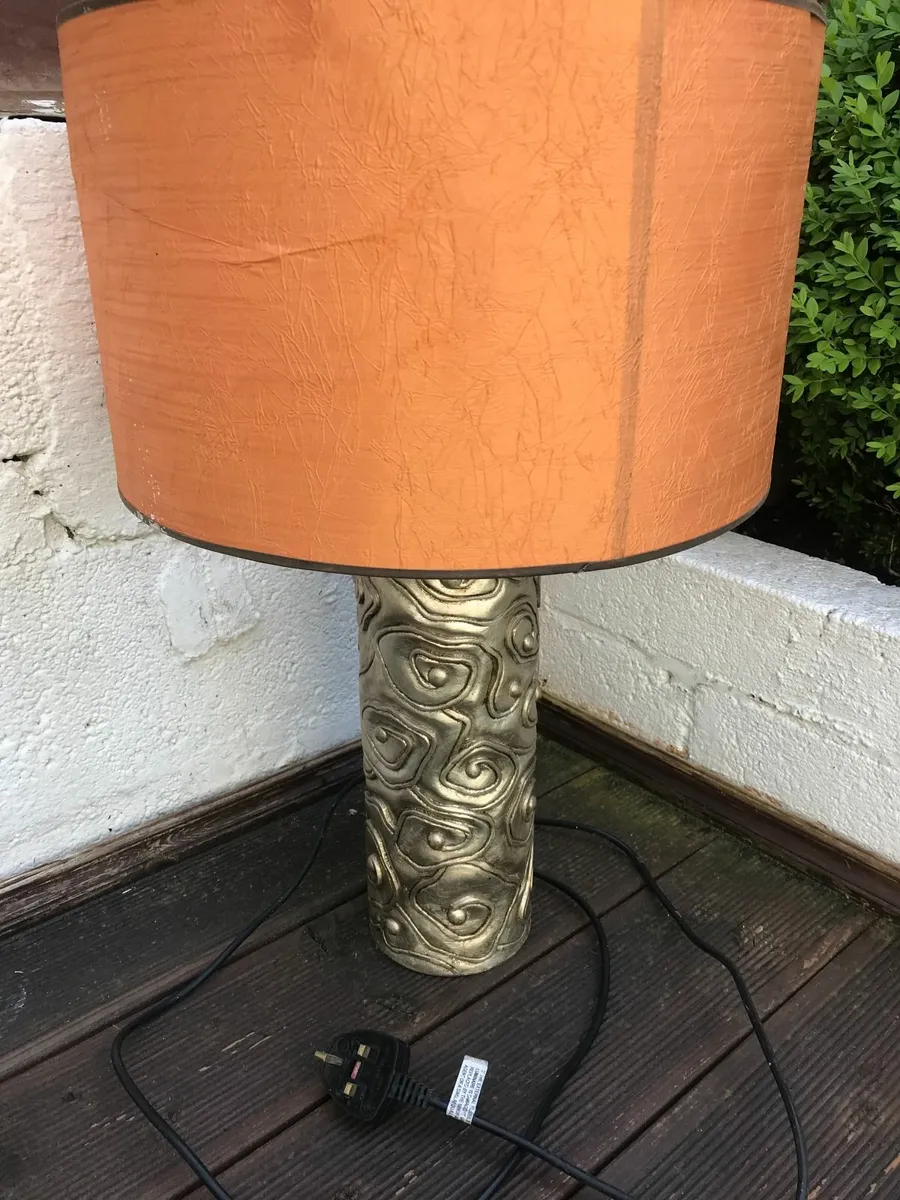 Table Lamp and Shade - Image 1