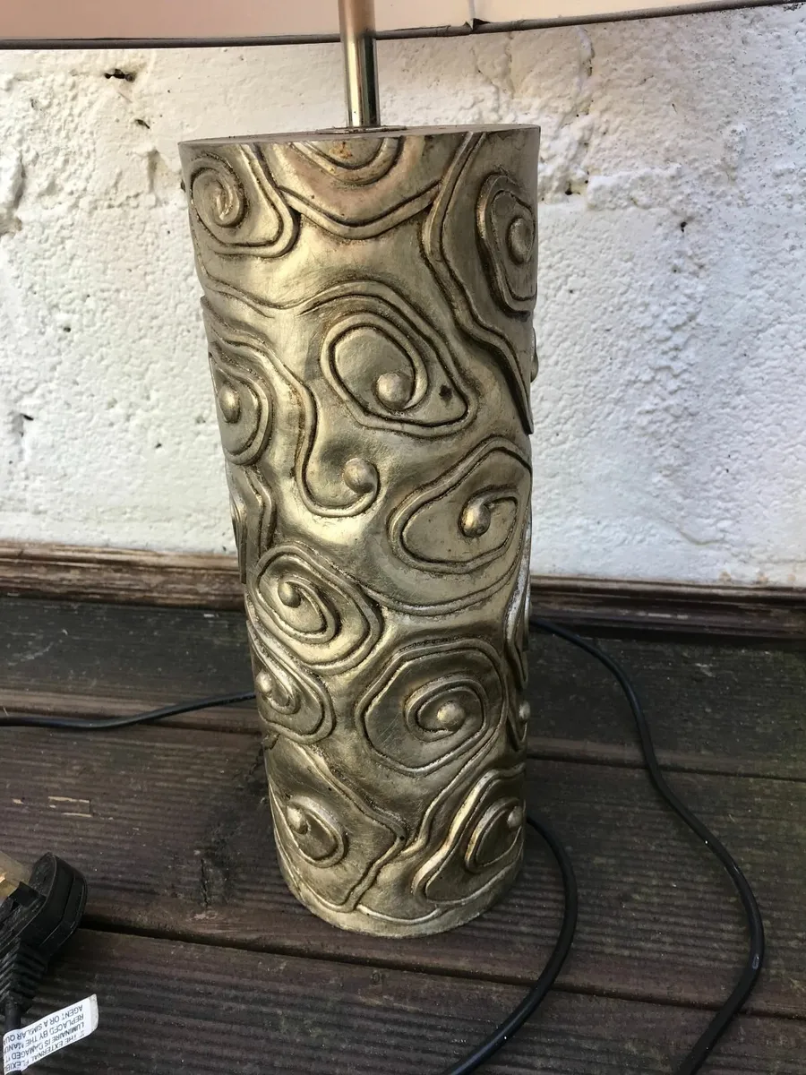 Table Lamp and Shade - Image 2