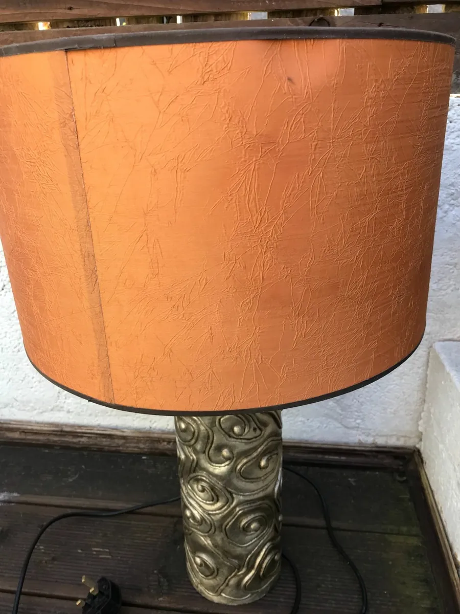 Table Lamp and Shade - Image 3
