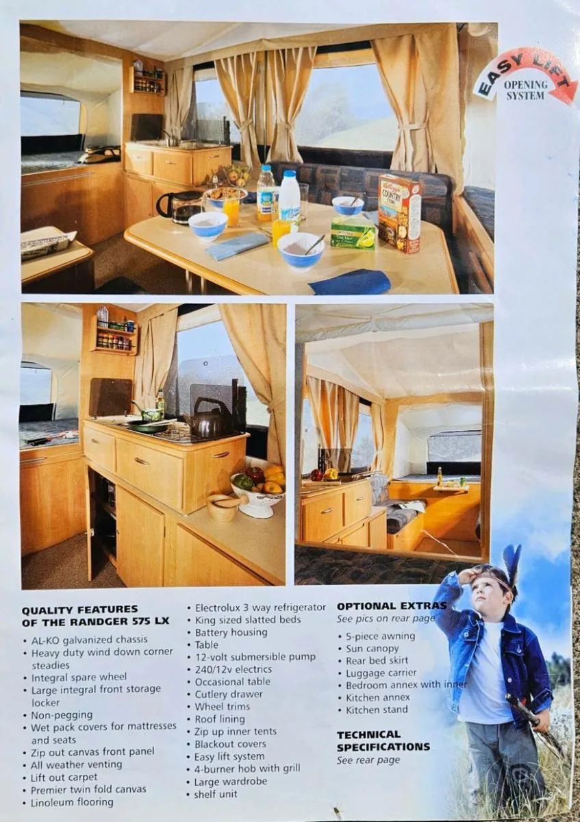 TRIGANO RANDGER 575 LX FOLDING CAMPER - Image 2
