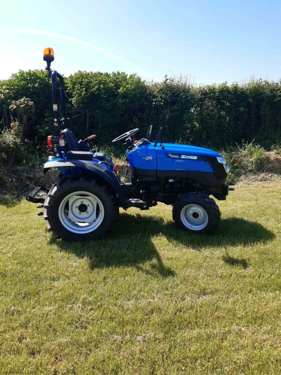 Solis 20 compact tractor - Image 1