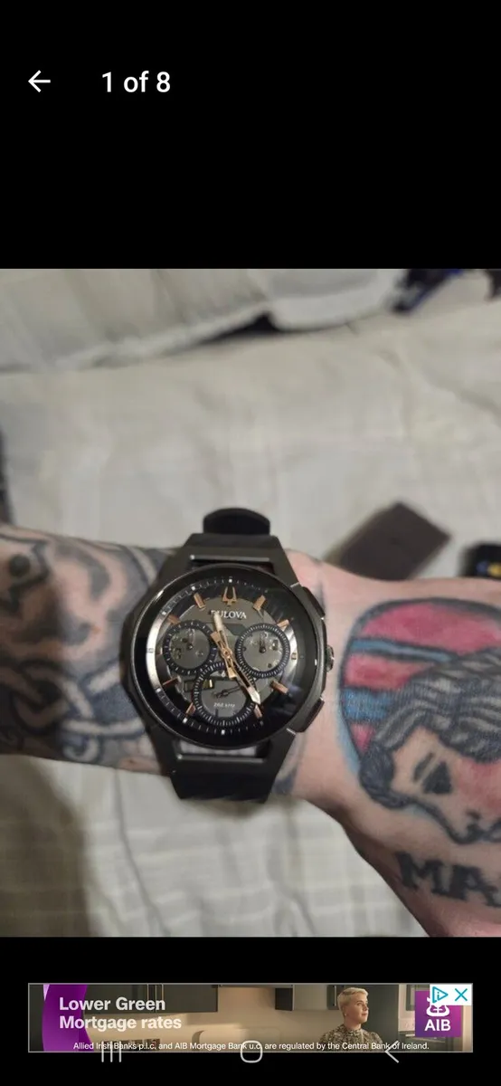 Bulova curv watch - Image 1