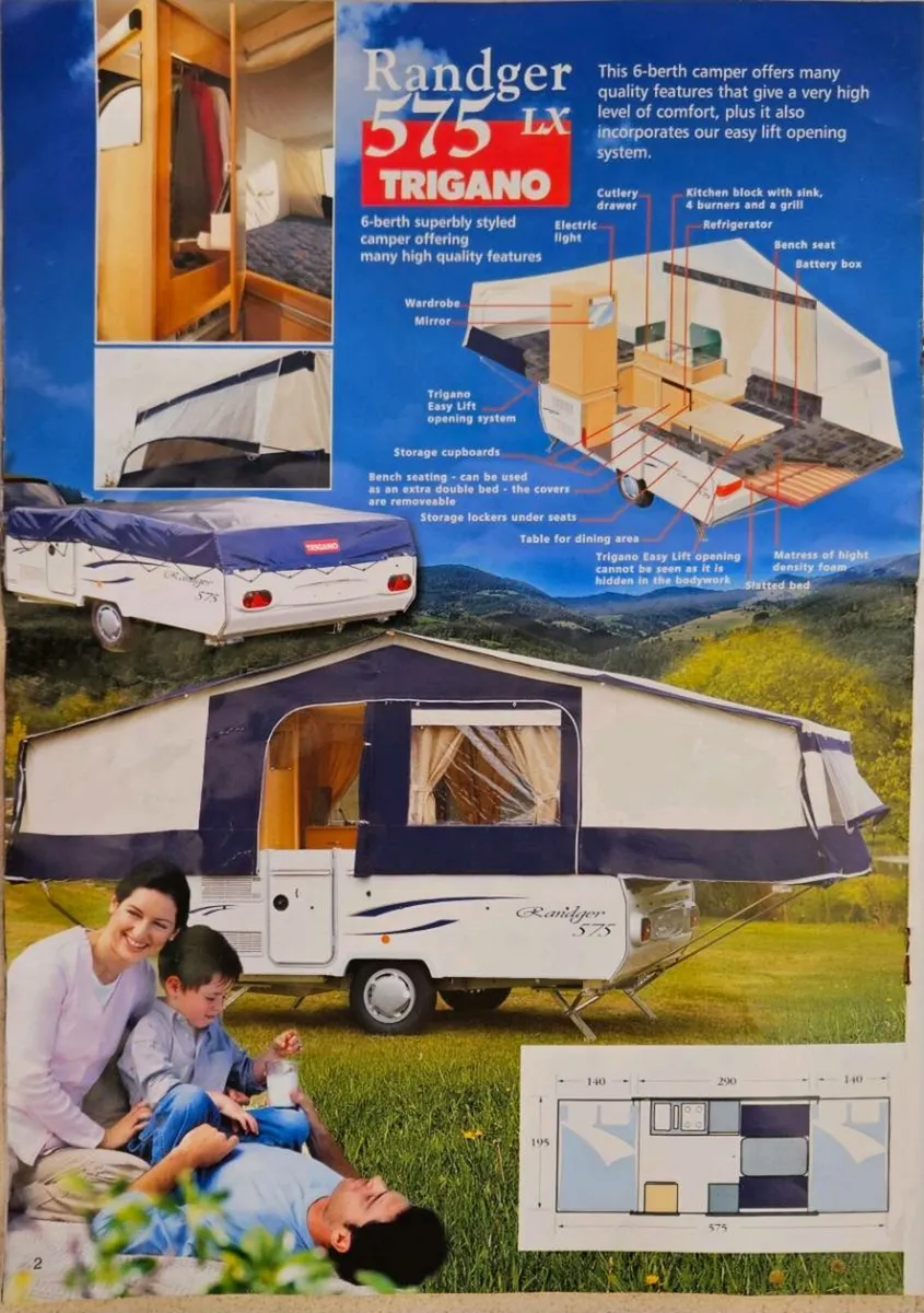 TRIGANO RANDGER 575LX FOLDING CAMPER - Image 4