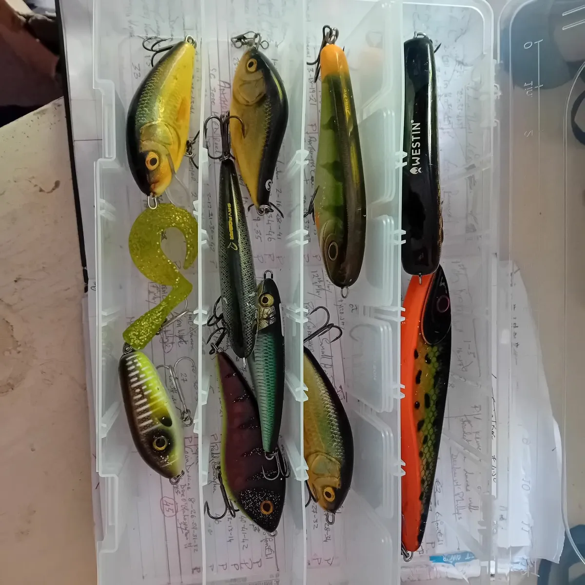 Tackle box of Lures - Image 2