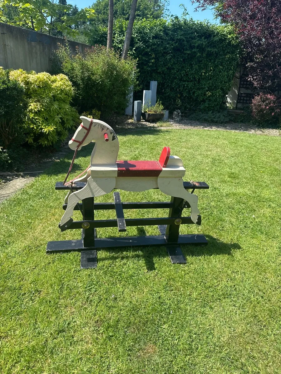 Vintage rocking horse - Image 1