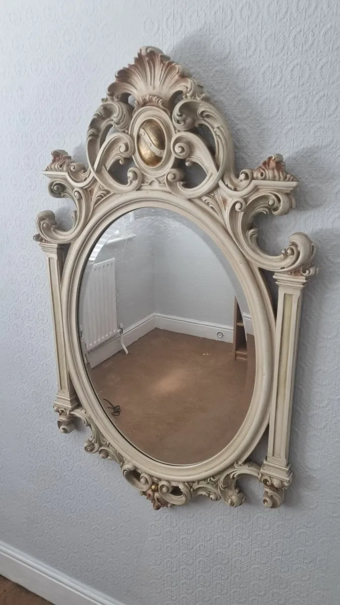 Vintage rococo style mirror - Image 1