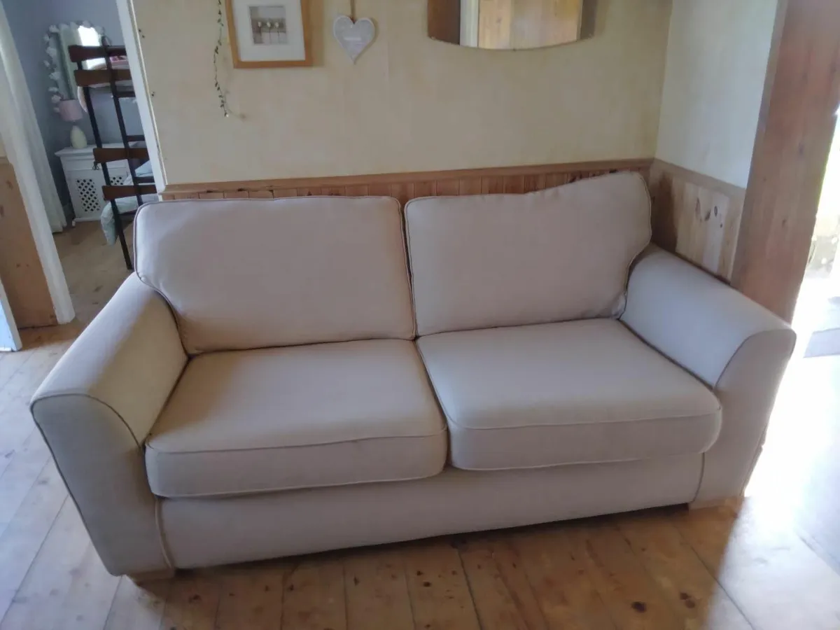 2 seater Couch & arm chair - Image 2