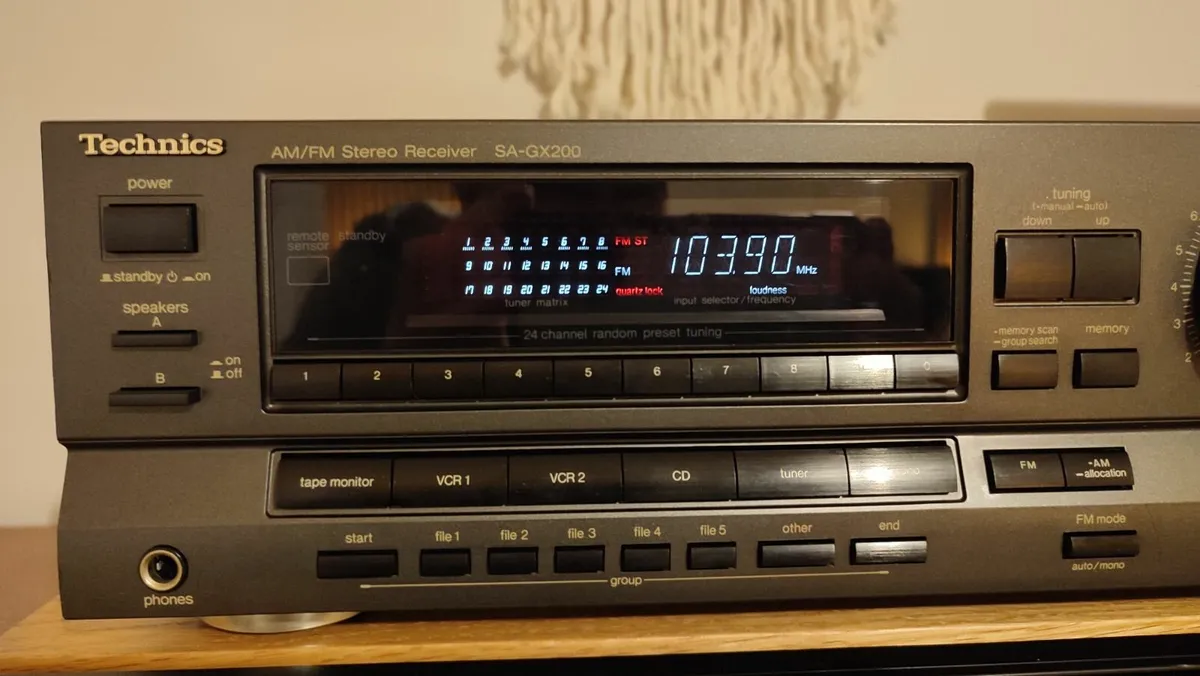 Classic TECHNICS SA-GX200 Receiver, VGC. Cleaned - Image 3