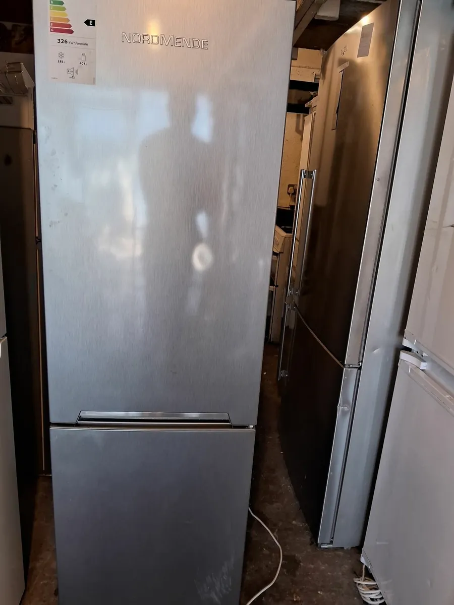 YEAR OLD FRIDGE AND FREEZER - Image 1