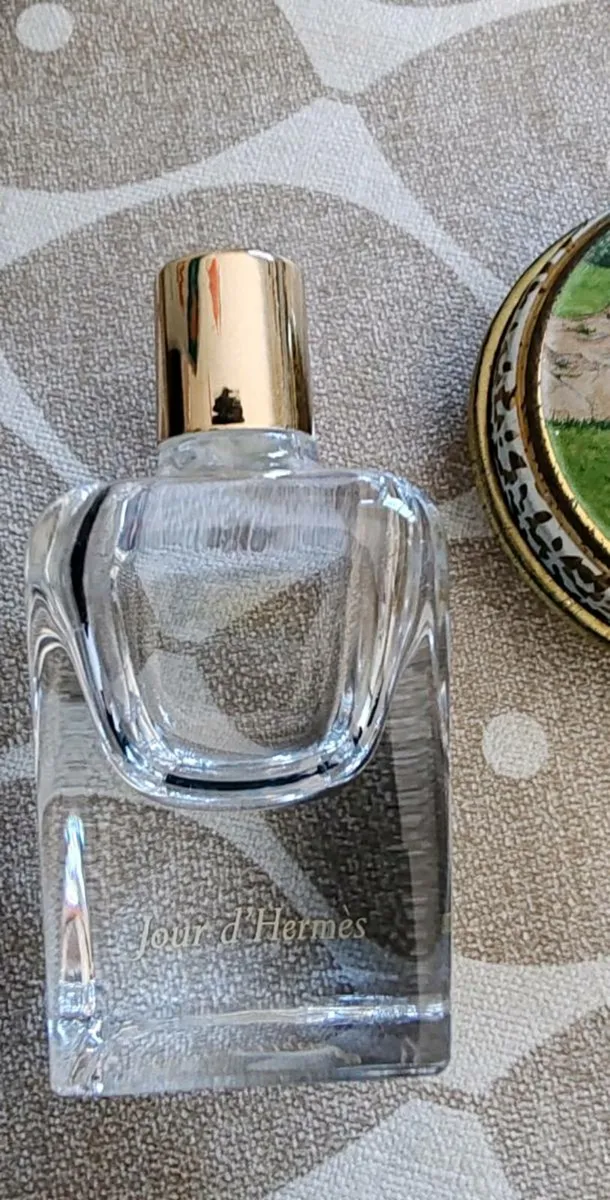 Vintage Hermes perfume bottle, Teddy, box and deit - Image 2