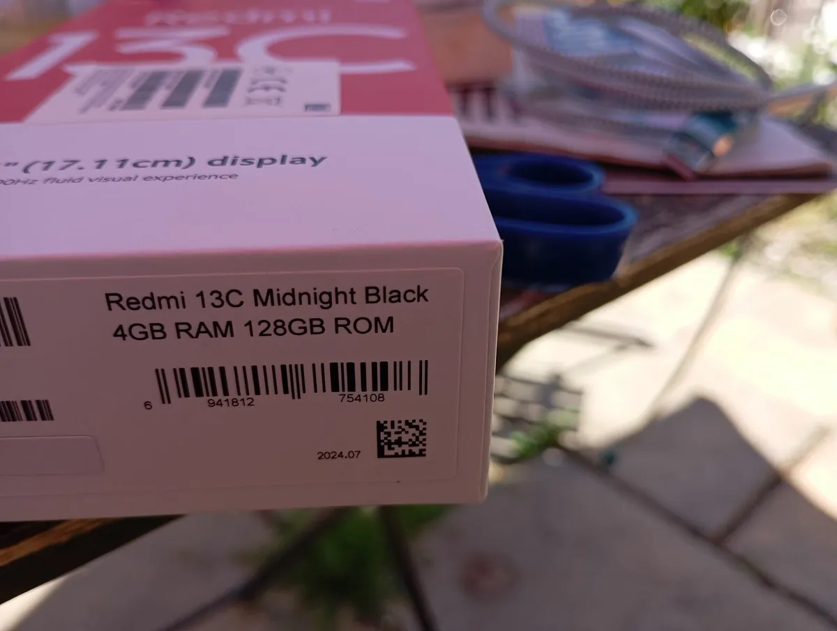 Xiaomi RedMi 13c 4gb ram 128gb rom - Image 1