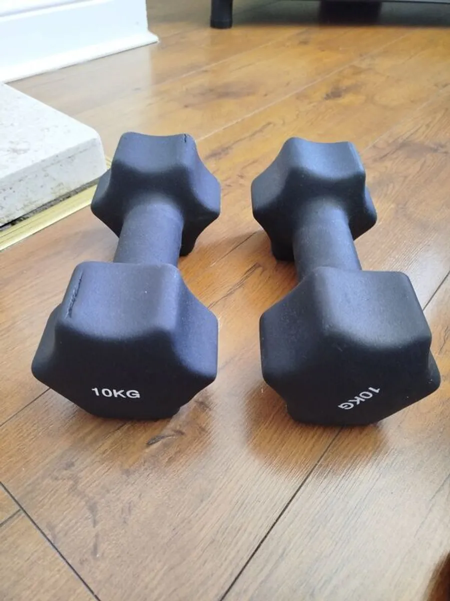 10kg Dumbell Set (HIT Fitness) - Image 1