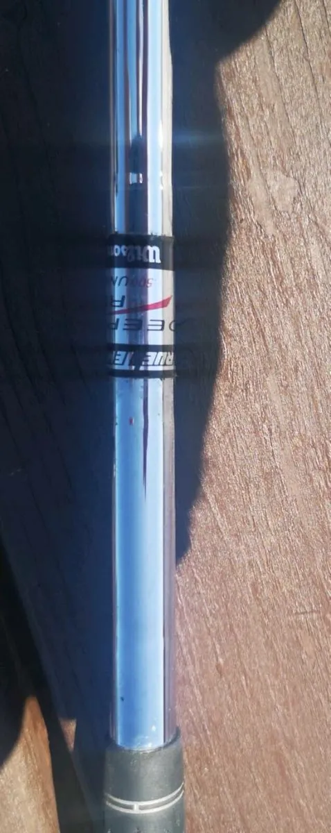 Wilson Deep Red irons 5-SW, Fat Shaft, except 8. - Image 4