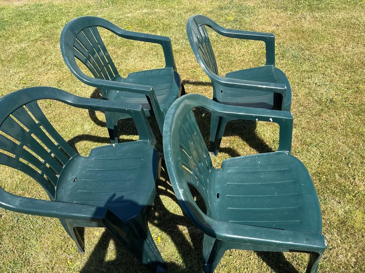 Garden Chair x4 - Image 2