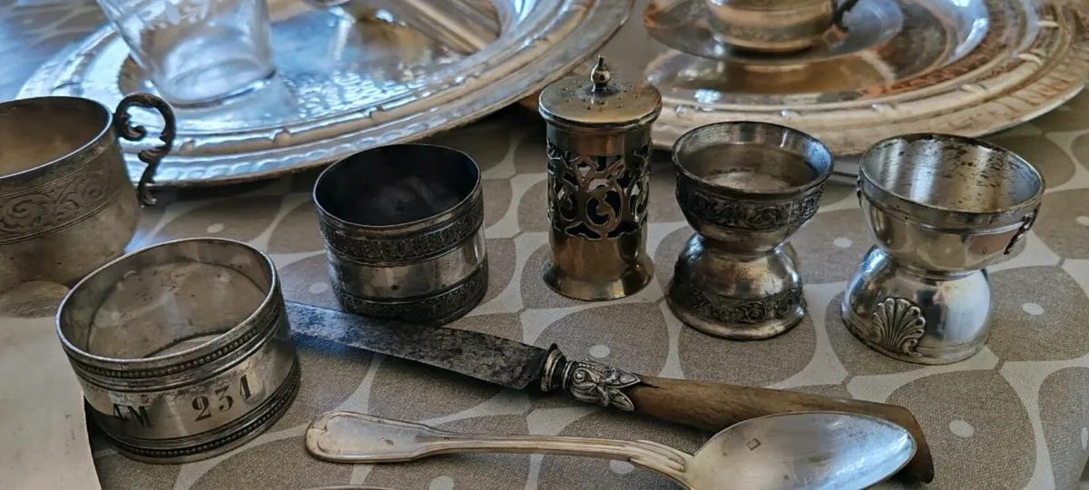 Vintage silver plated lot - Image 3
