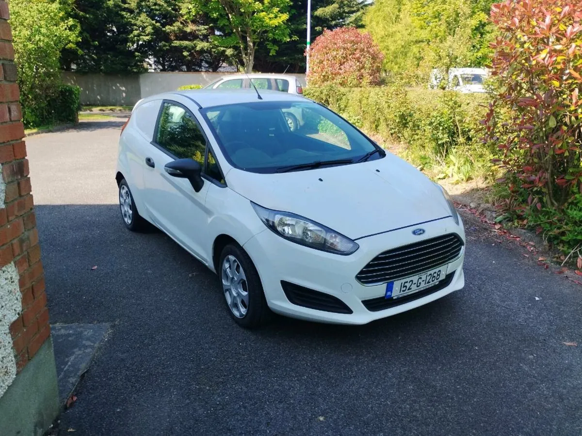 Ford Fiesta van tax and test - Image 1