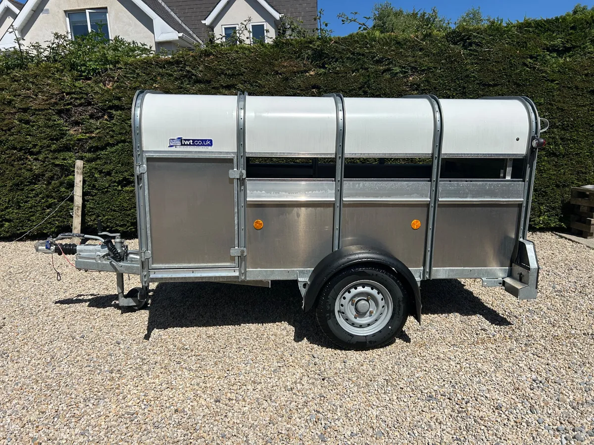 2023 Ifor Williams P8G 8x4 Single Axle Trailer - Image 1