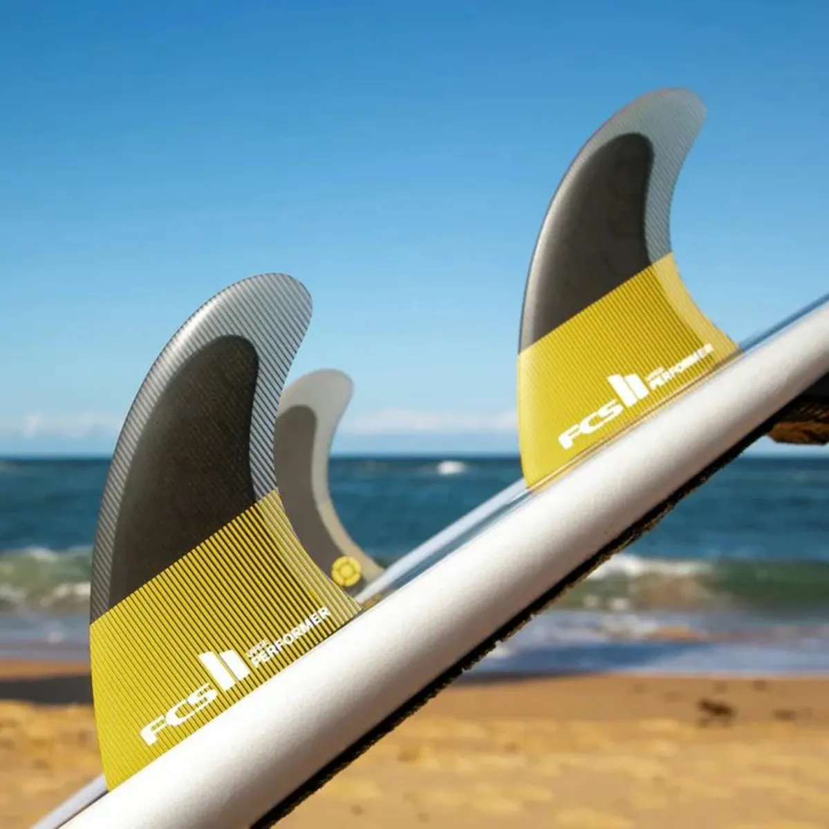 FCS II Performer PC Large Thruster Surfboard Fins - Image 3
