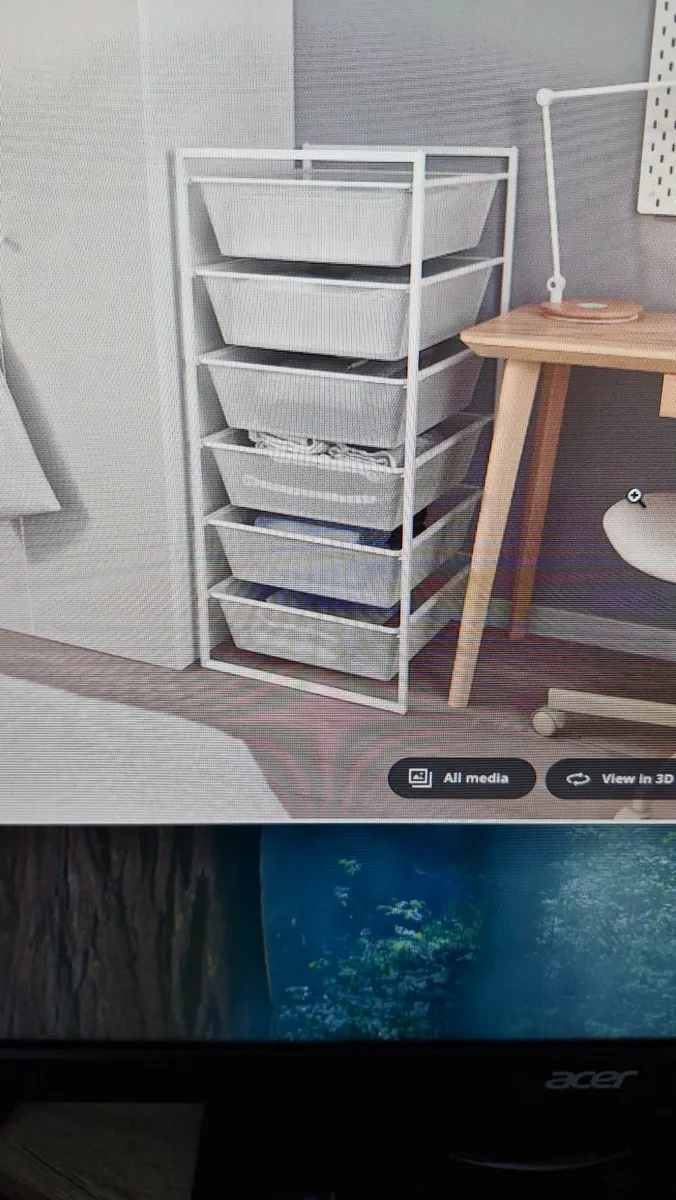 6 rack Ikea Storage combination - Qty X 2 - Image 1