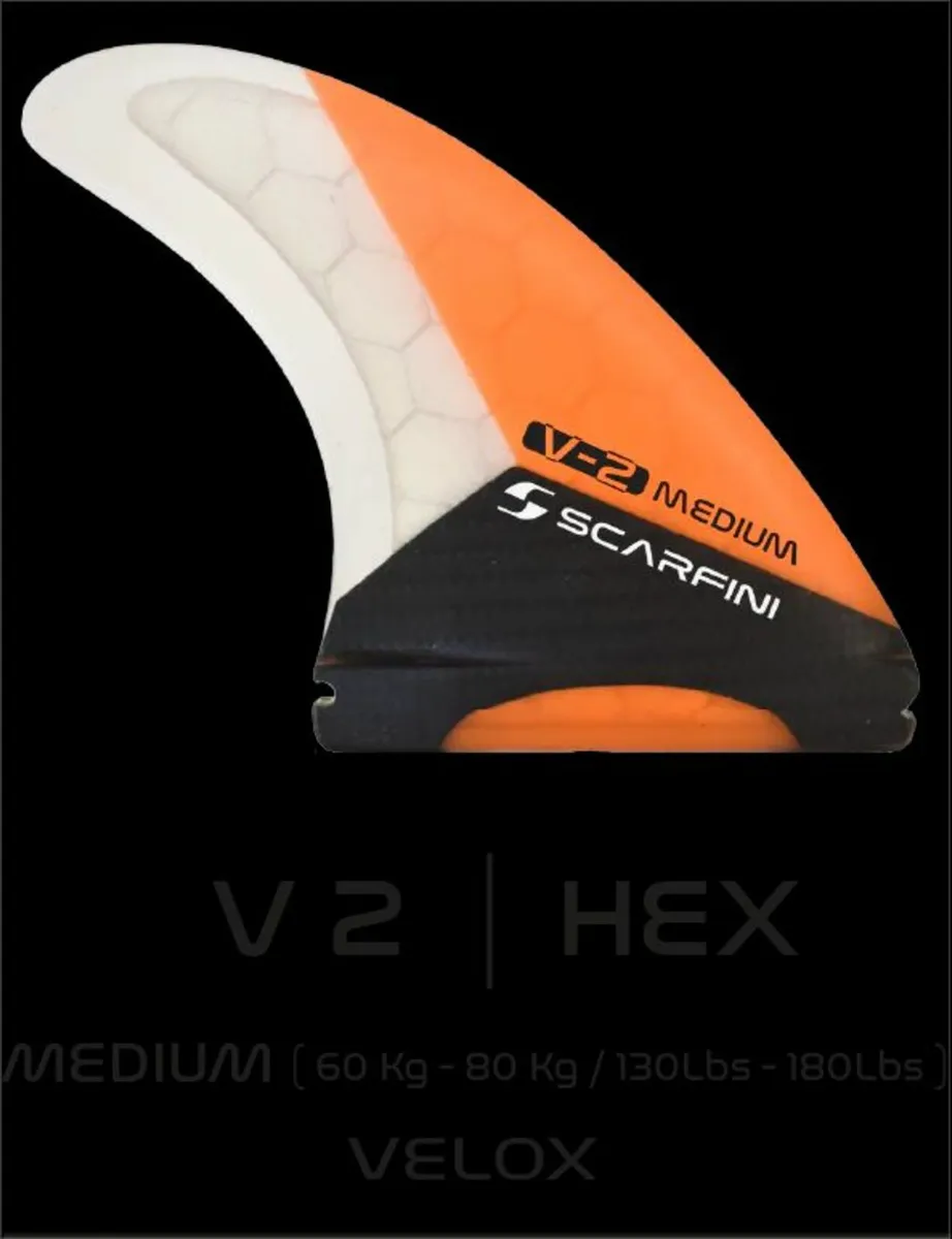Scarfini FX V2 Medium Velox Futures Thruster - Image 4
