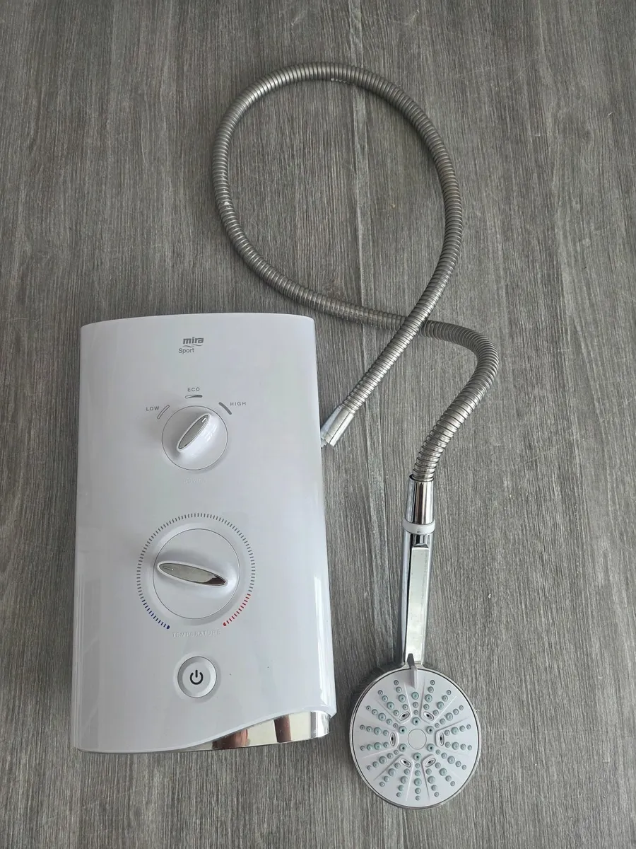 Mira Sport White/Chrome 9kW Electric Shower