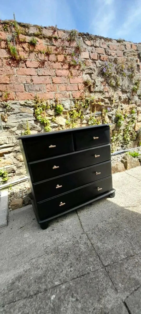 Bedside locker + Chest of drawers - Image 1