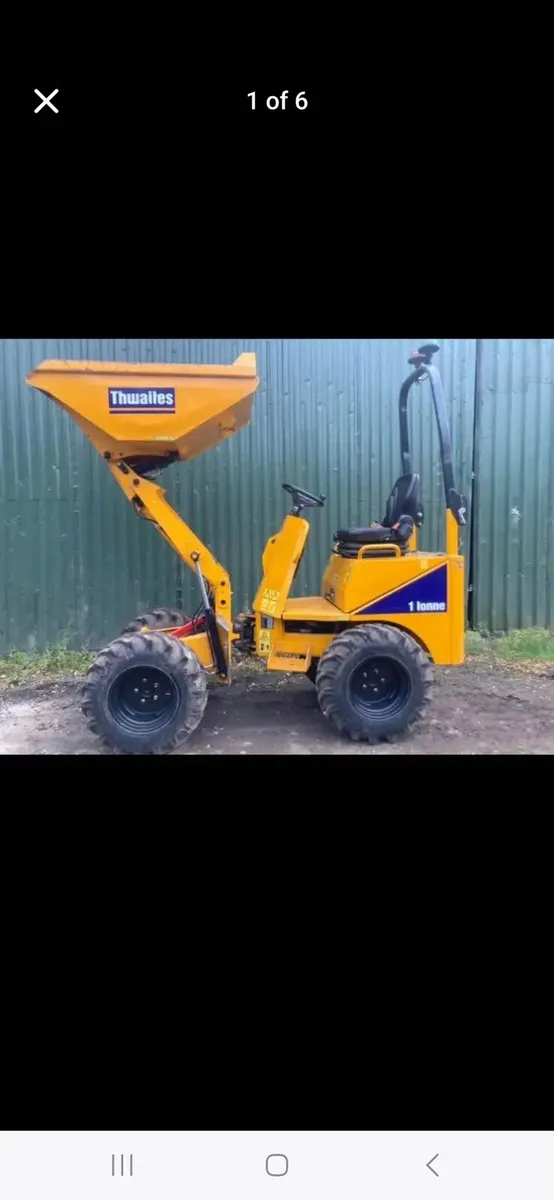 1 ton dumper WANTED