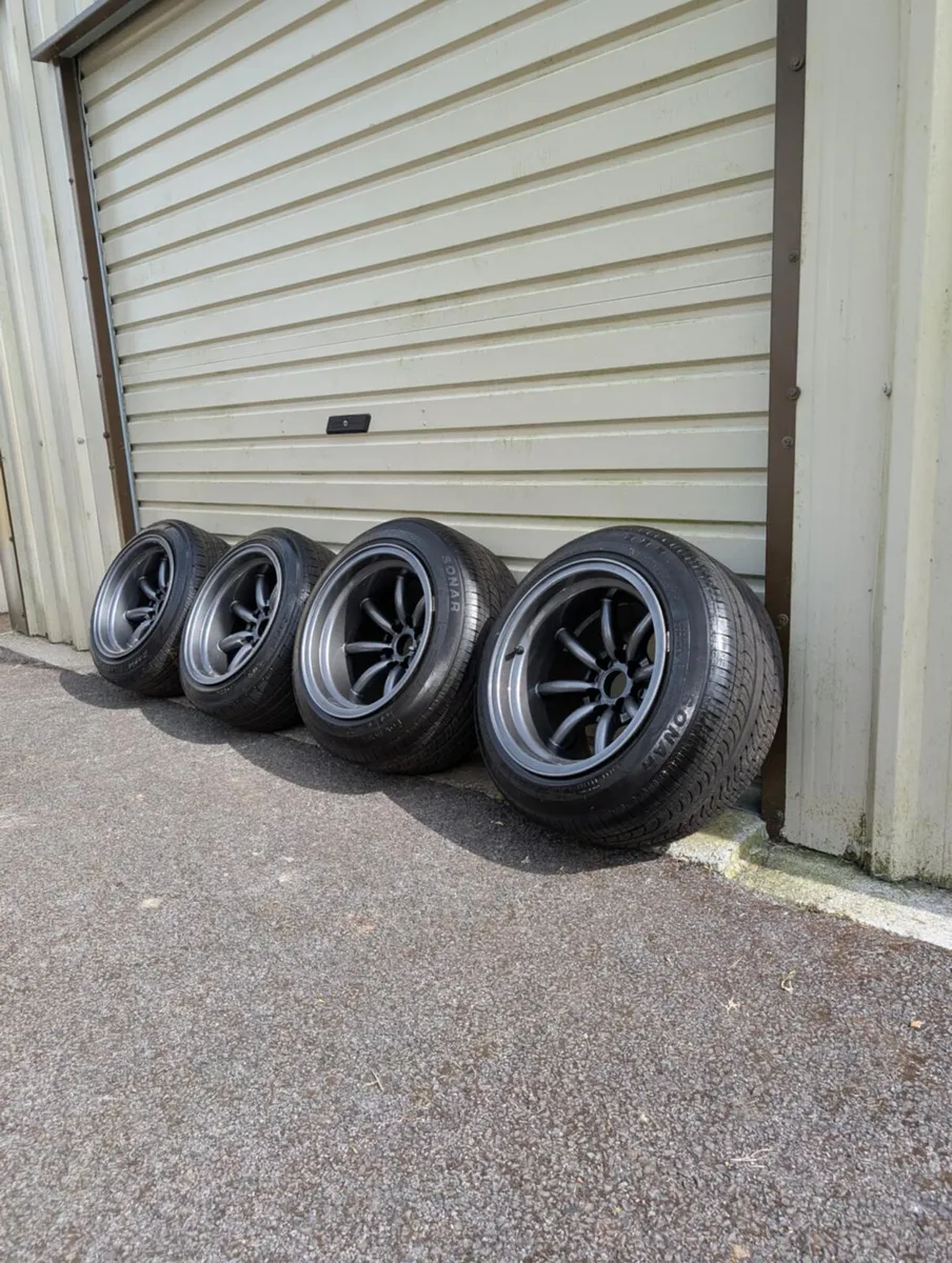 15 inch JR racing wheels - Image 1