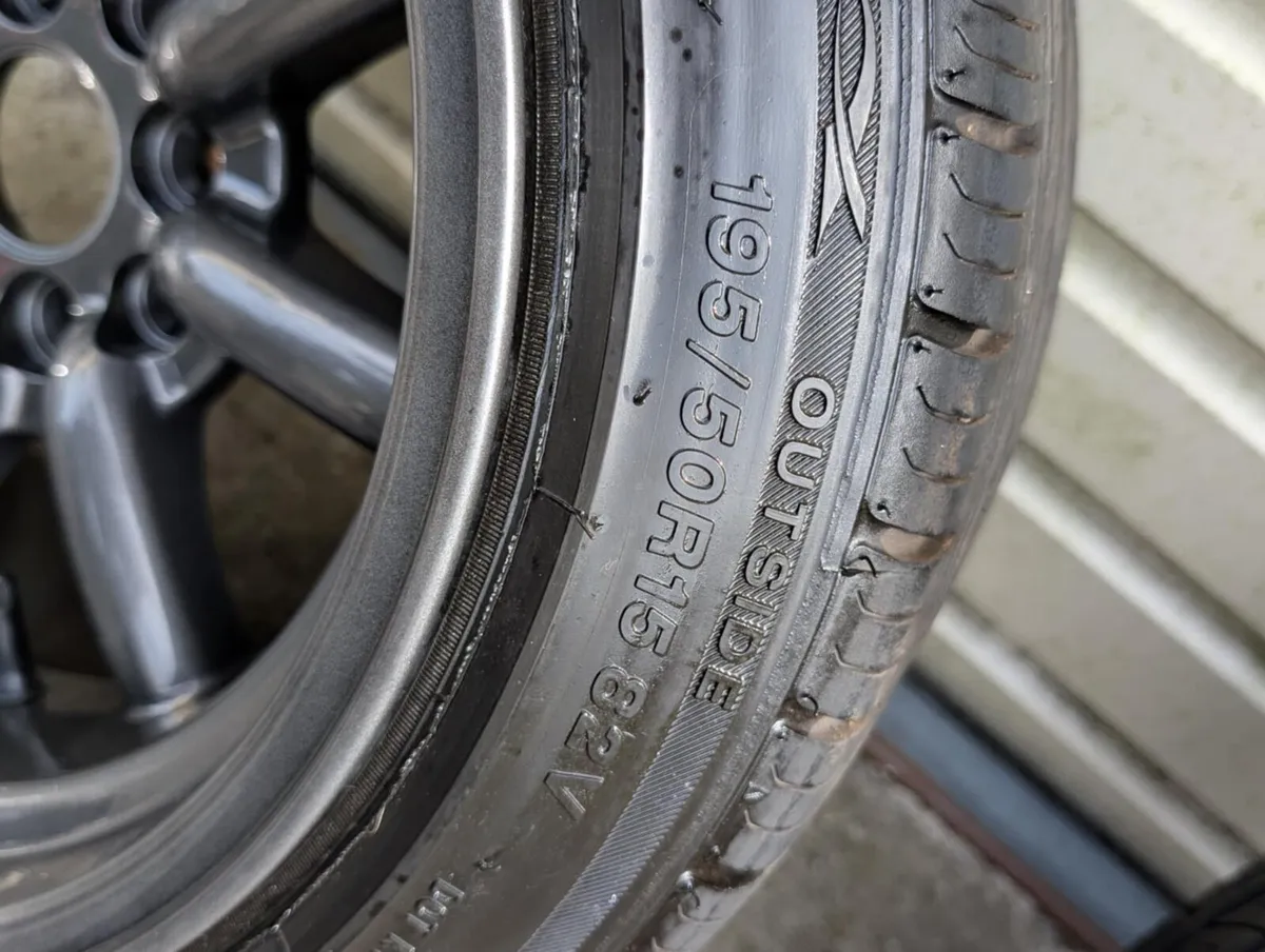 15 inch JR racing wheels - Image 4