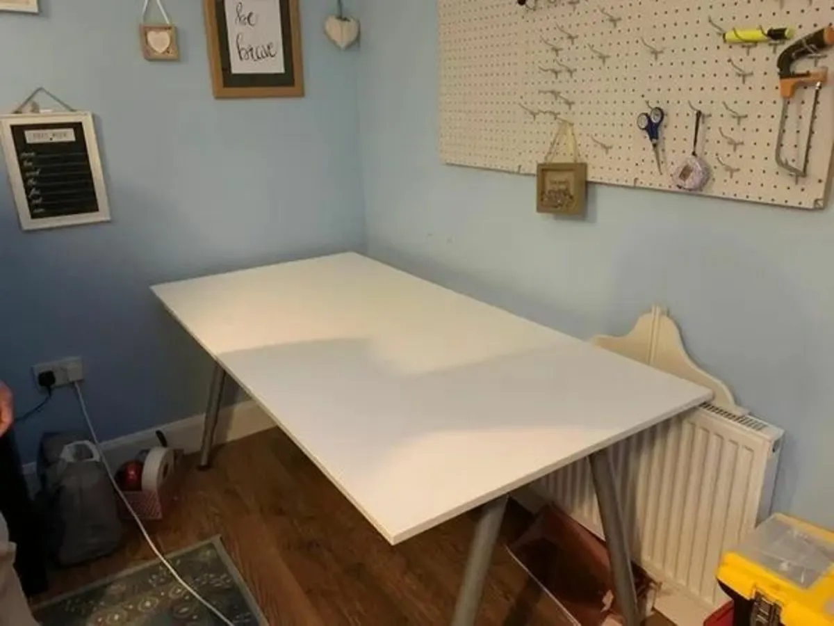 Adjustable height IKEA Craft Table