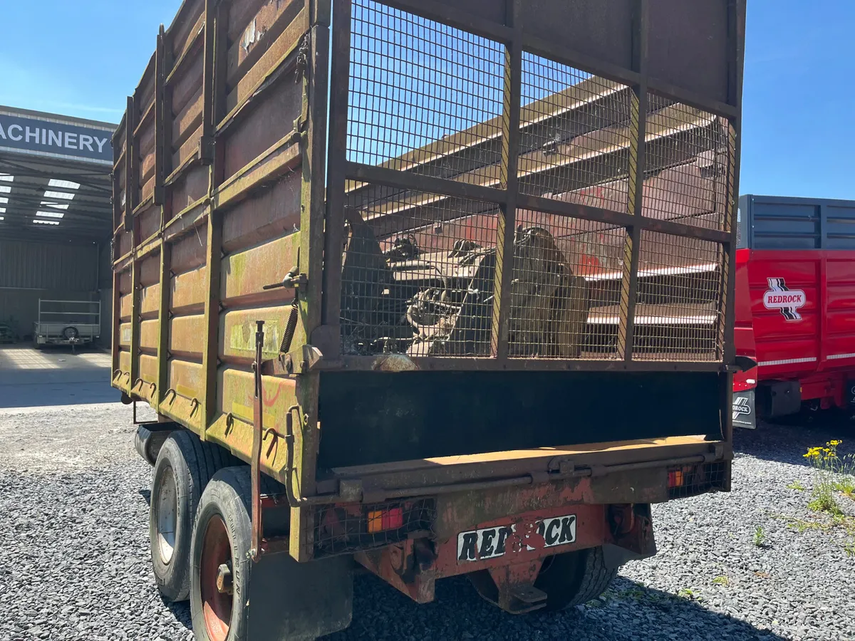 Redrock 18ft silage trailer - Image 4