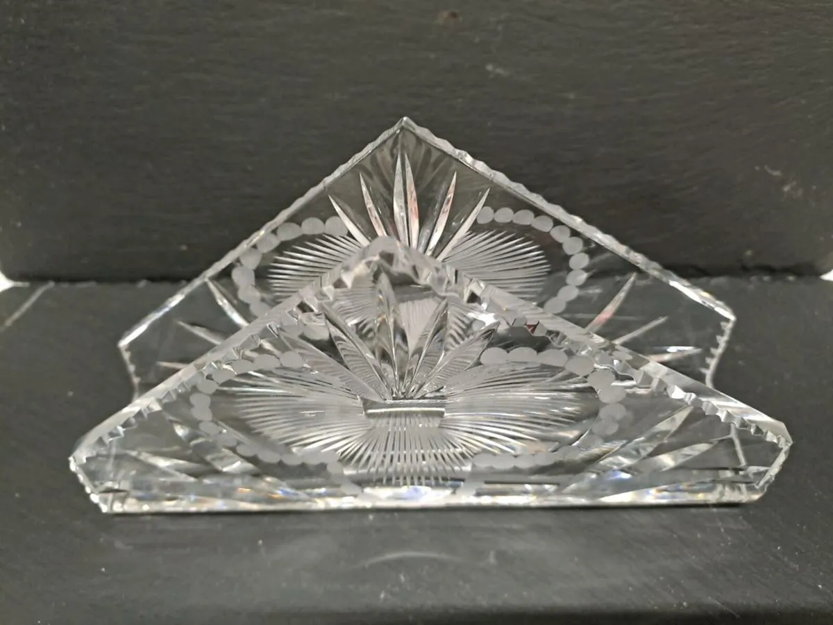 Crystal napkin holder - Image 2