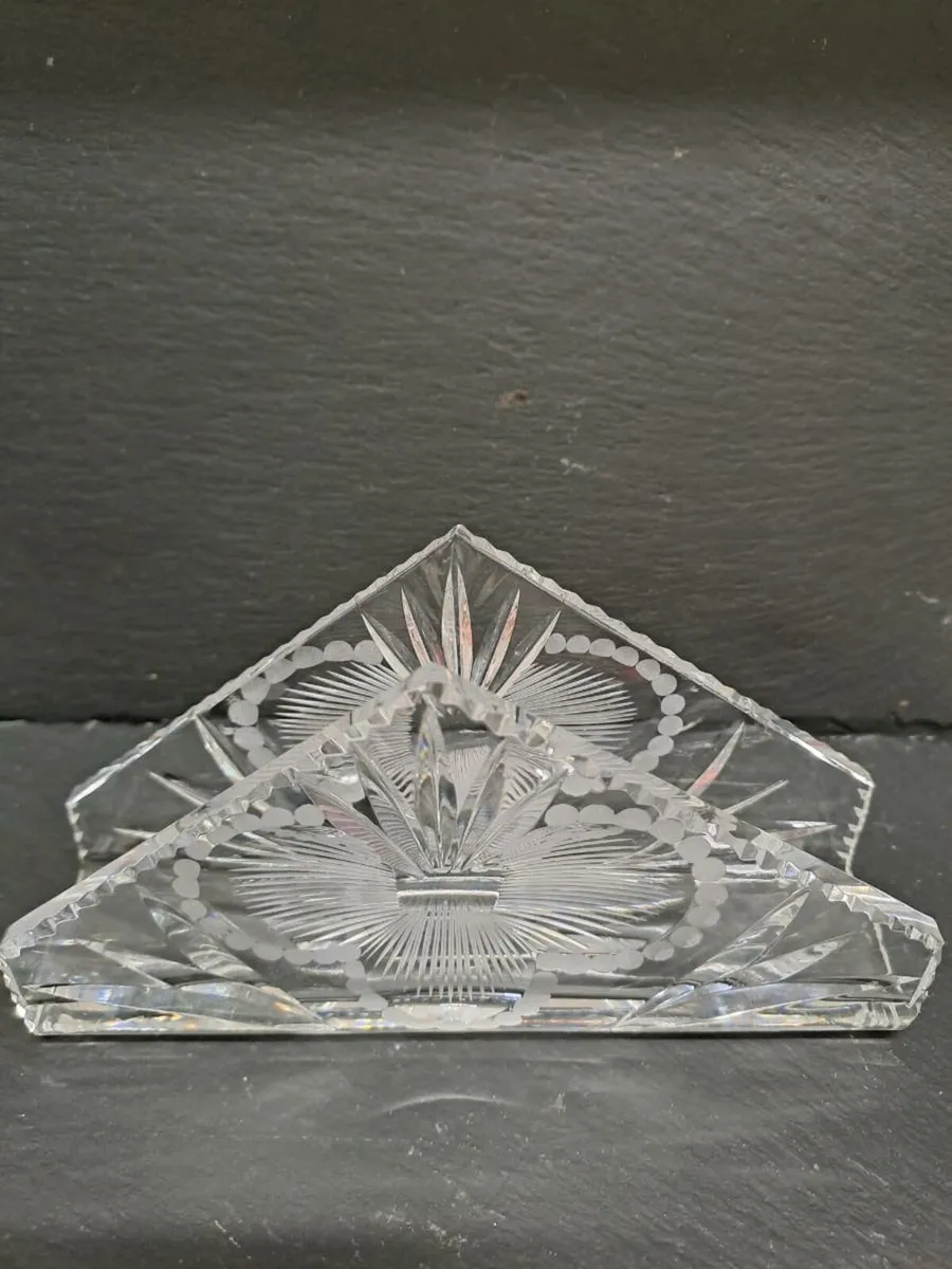 Crystal napkin holder - Image 3