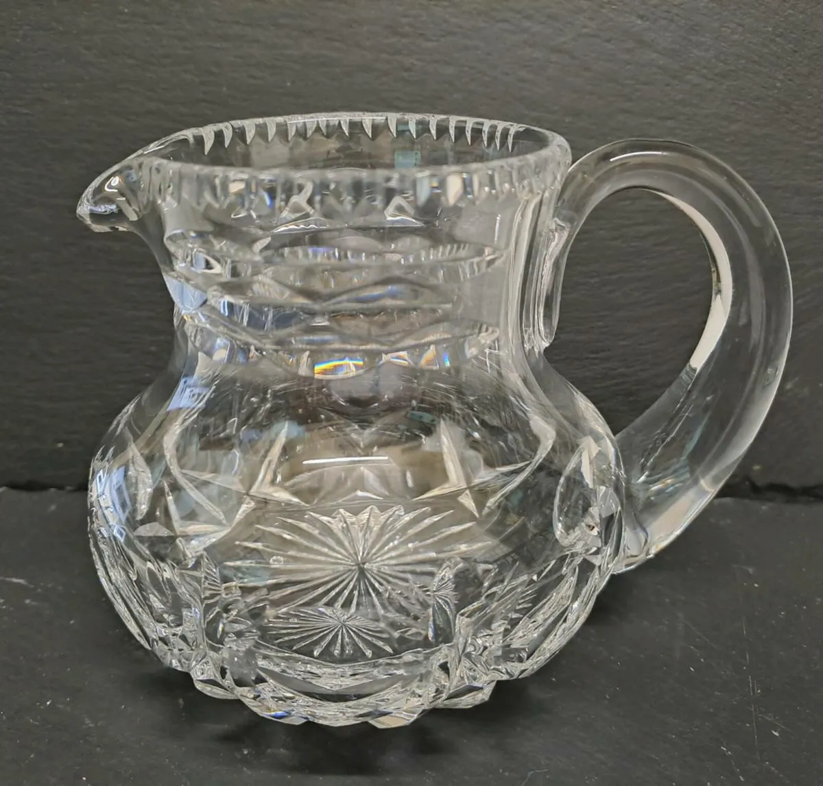 Crystal milk jug or creamer - Image 1