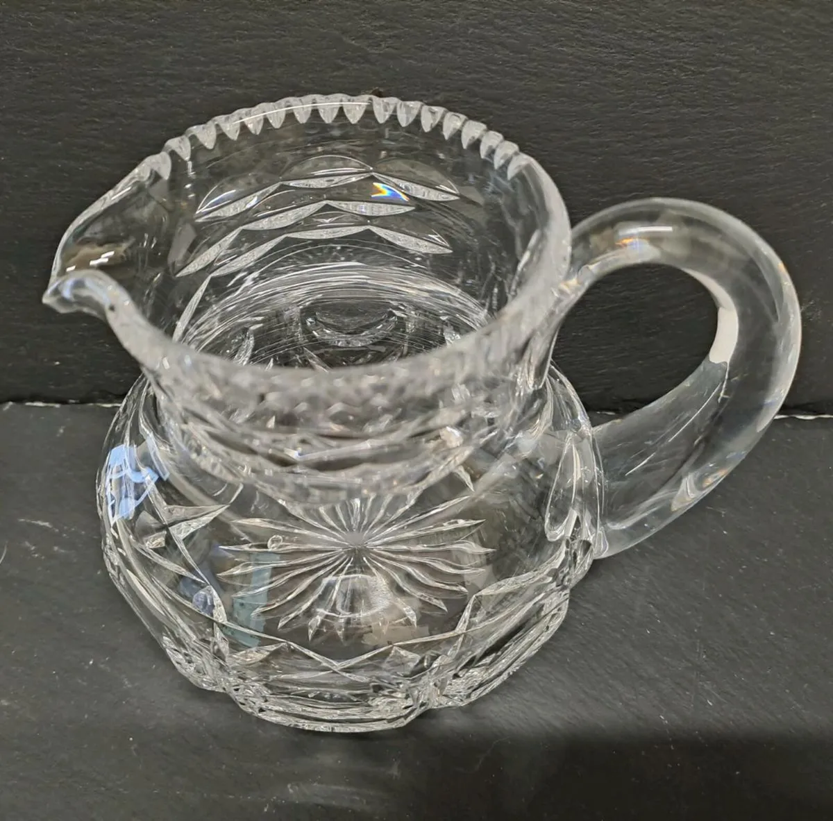 Crystal milk jug or creamer - Image 2