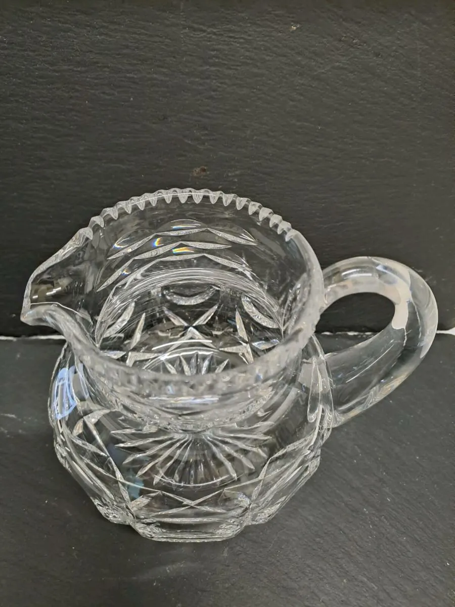 Crystal milk jug or creamer - Image 3