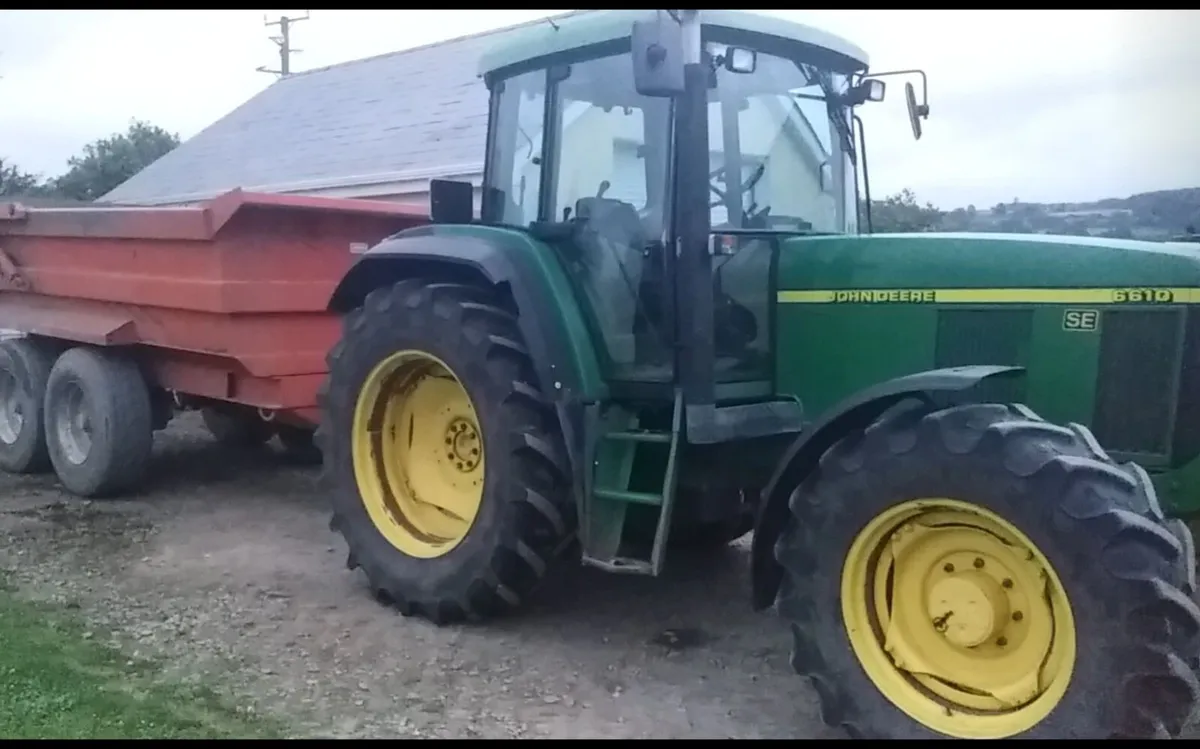 Tractor and 14 ton dumper - Image 1