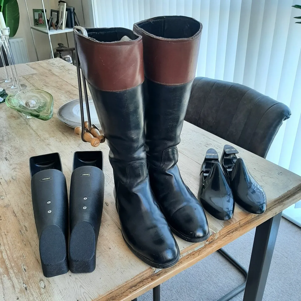 George Tutty Handmade Hunting Boots. - Image 1