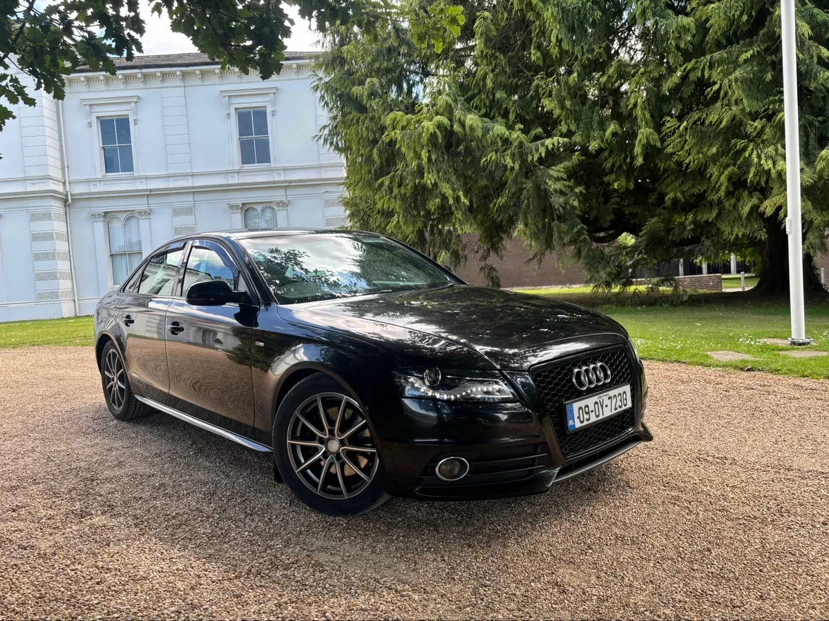 2009 Audi a4 2.0 TDI 143 bhp factory s line model - Image 1