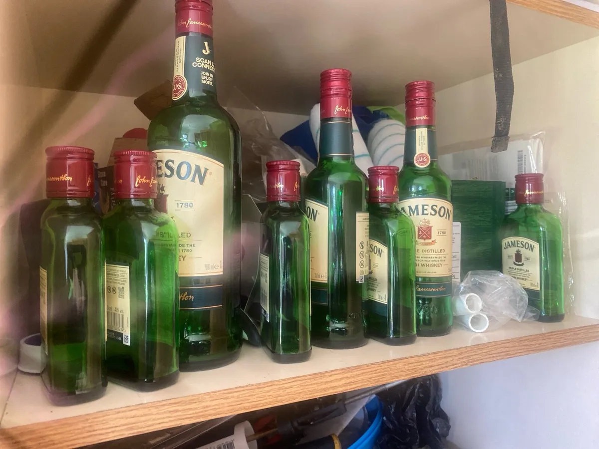 Jameson bottles